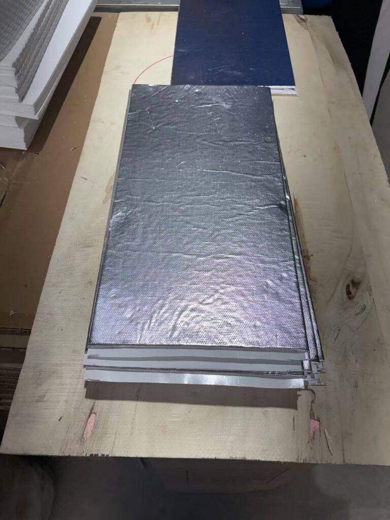 Mindelun-Ceramic Fiber paper with aluminum foil coated for germany