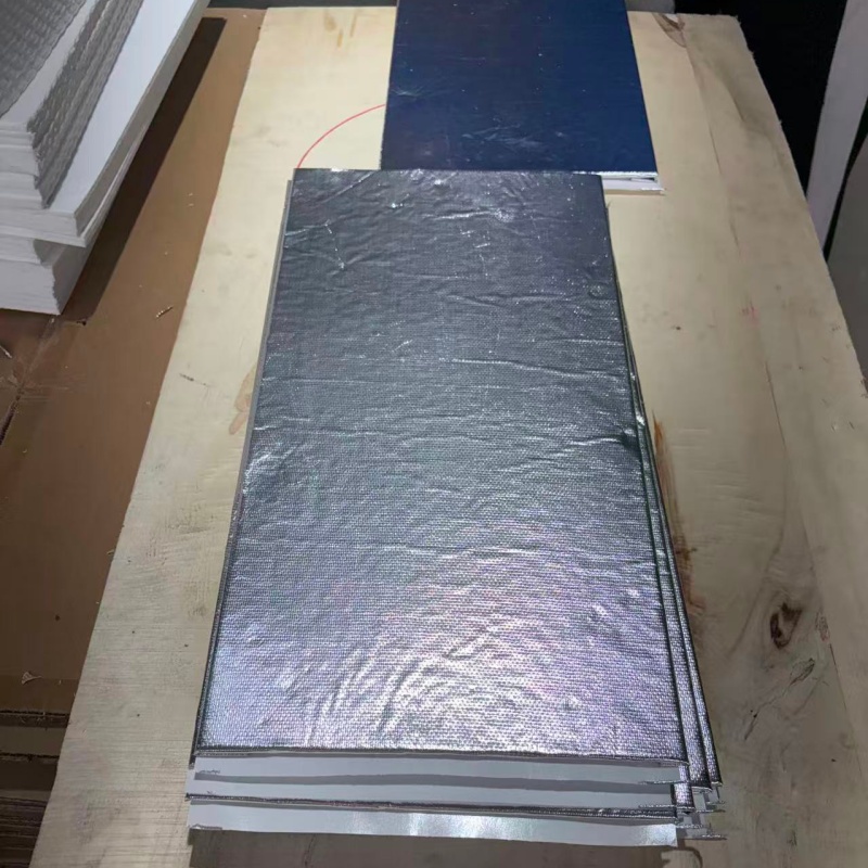 mindelun-aluminum foil coated ceramic fiber paper for germany customer1