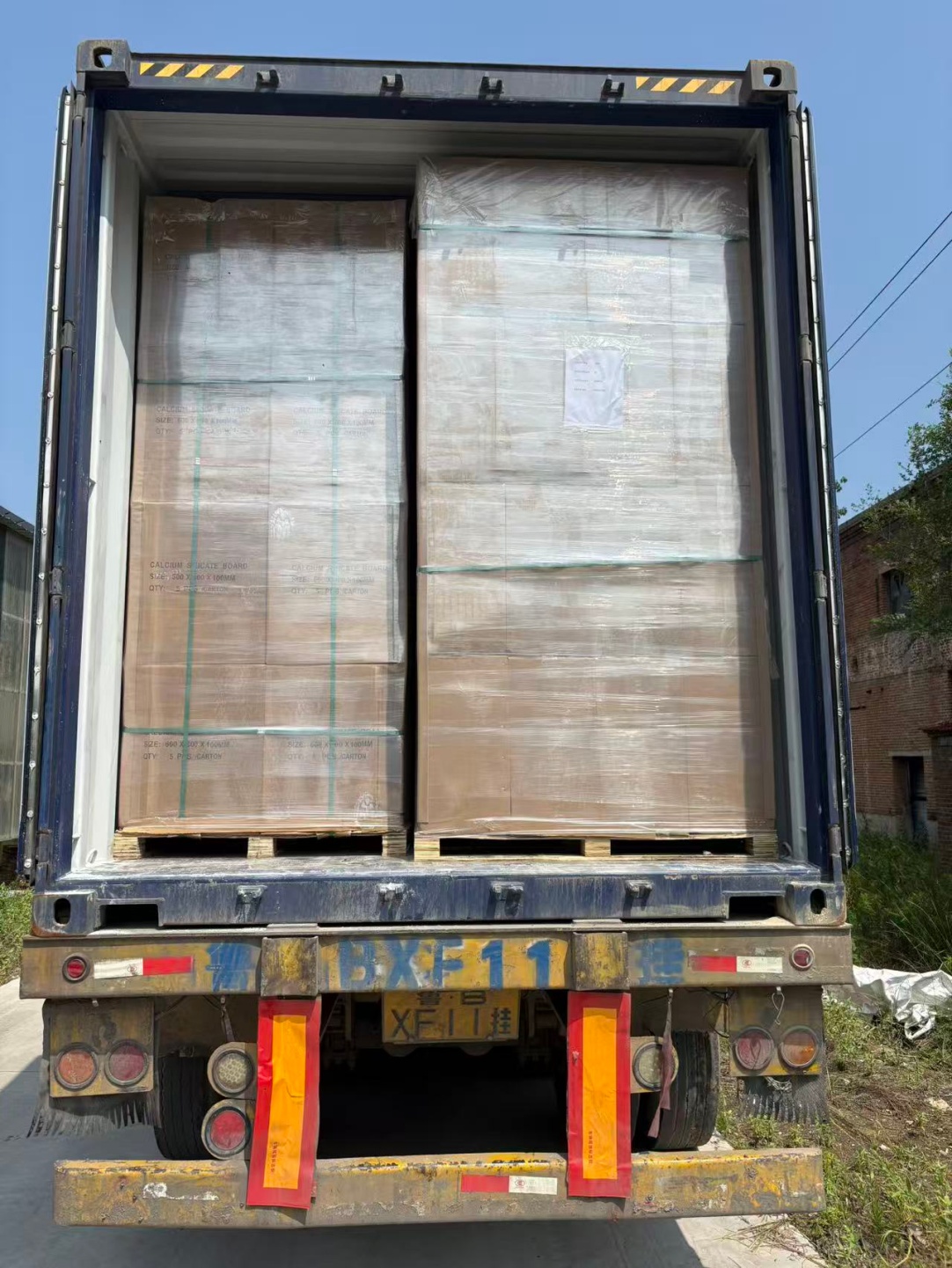 Mindelun-calcium silicate board for Dubai loading (1)