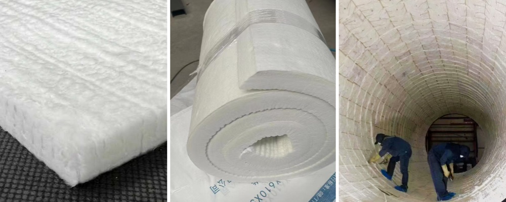 Mindelun-ceramic fiber insulation in project