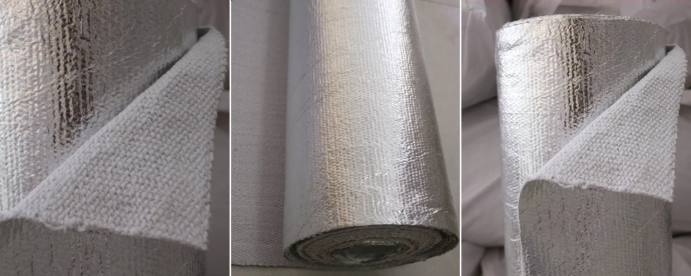Mindelun-Ceramic Fiber cloth with aluminum foil