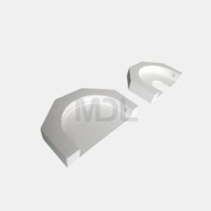 Custom Machined Ceramic Fiber Board Parts for High-Temperature Insulation